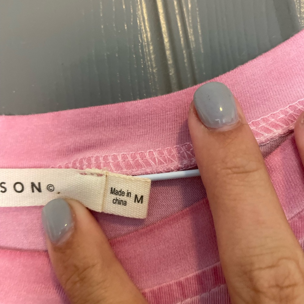 Super cute pink causal dress!